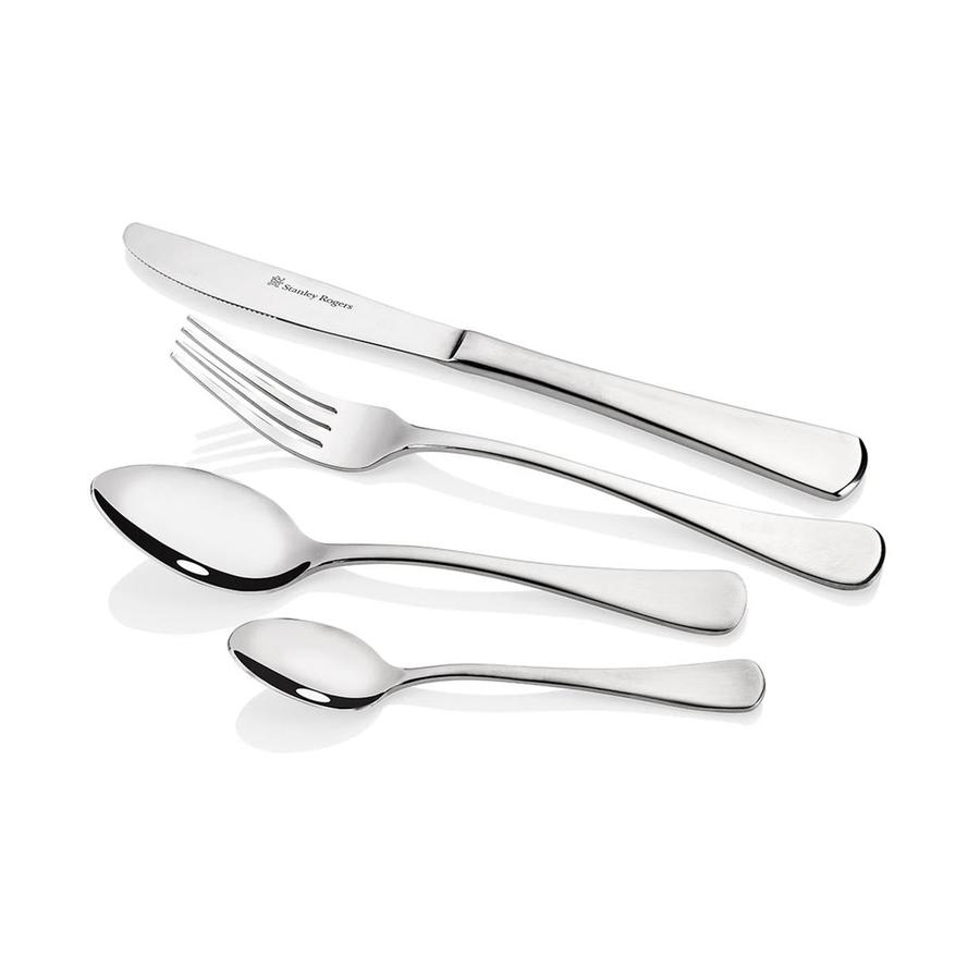 Stanley Rogers Metropolitan 56 Piece Cutlery Set Stainless Steel Stainless Steel