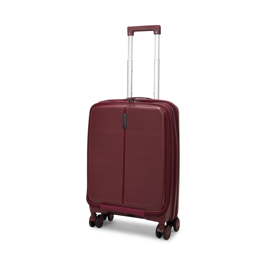 Caselite Venture 57cm Top Open Hardside Carry-On Suitcase Dark Red Dark Red