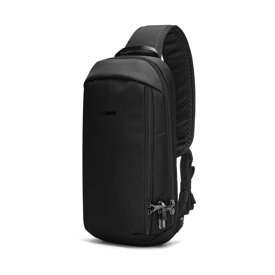 Pacsafe V Tech Anti-Theft Sling Pack Jet Black Jet Black