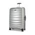 Samsonite Lite-Shock Sport 75cm CURV Checked Suitcase Silver
