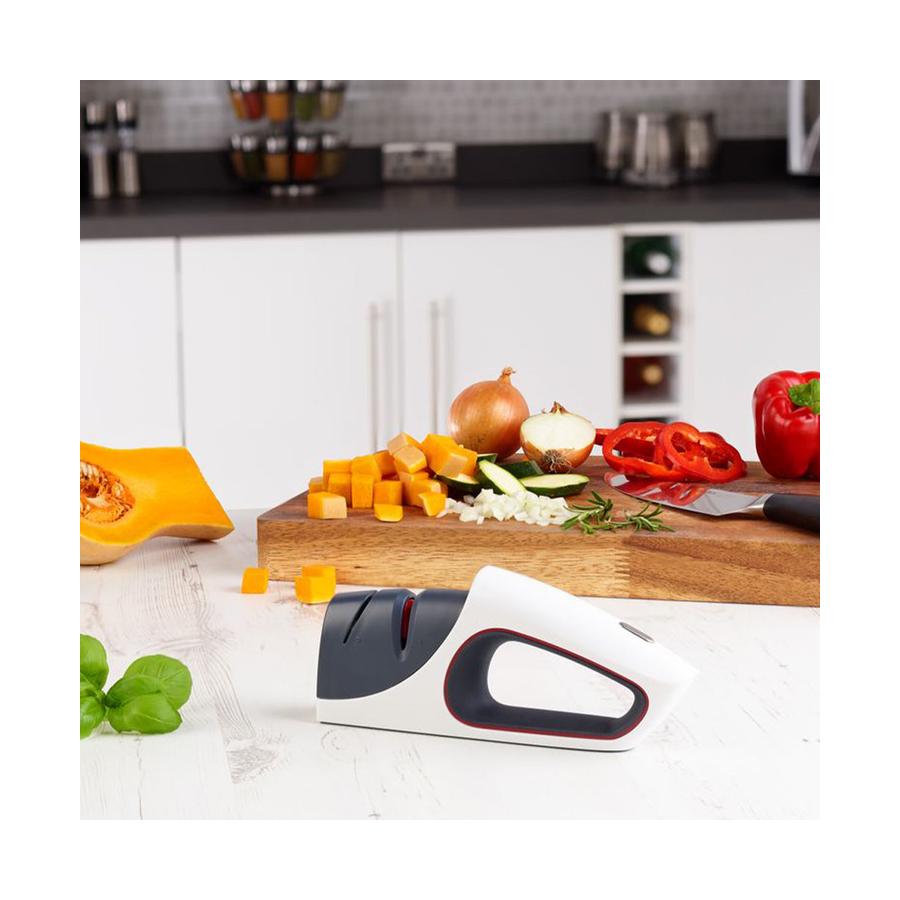 Zyliss Control Knife Sharpener White/Grey White/Grey