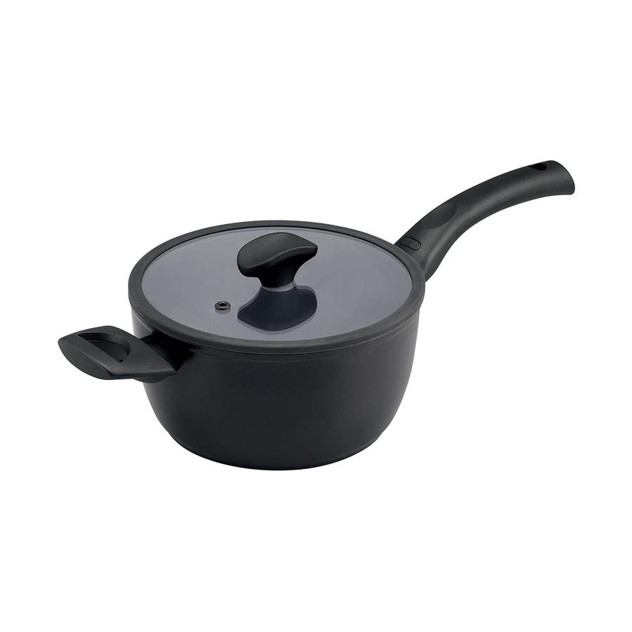 Essteele Per Salute 20cm (2.9L) Covered Saucepan Black Black