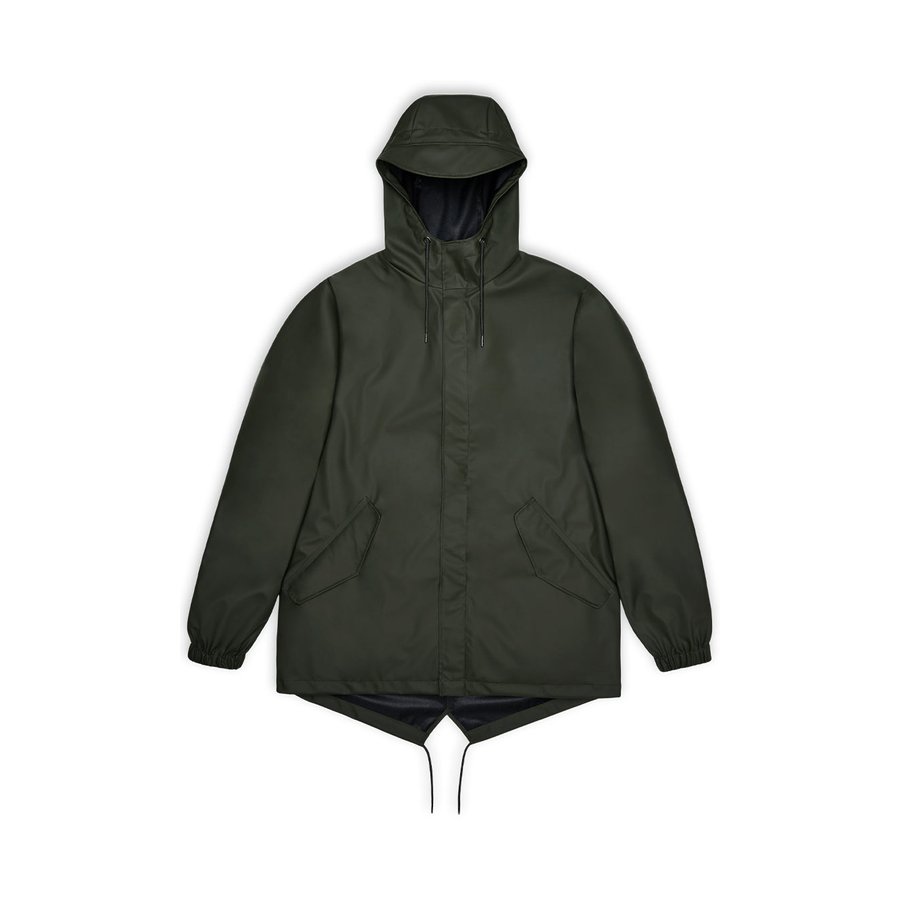 Rains Fishtail Jacket Green L