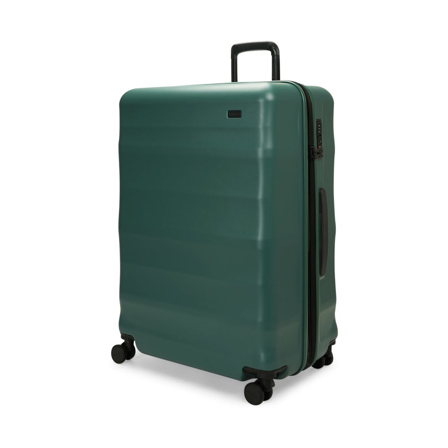Explorer Luna-Air 74cm Hardside Checked Suitcase Forest Green Forest Green
