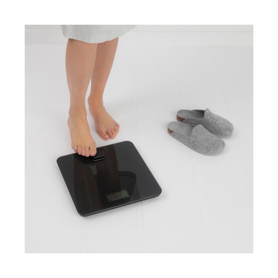 Brabantia ReNew Battery Free Bathroom Scales Dark Grey Dark Grey