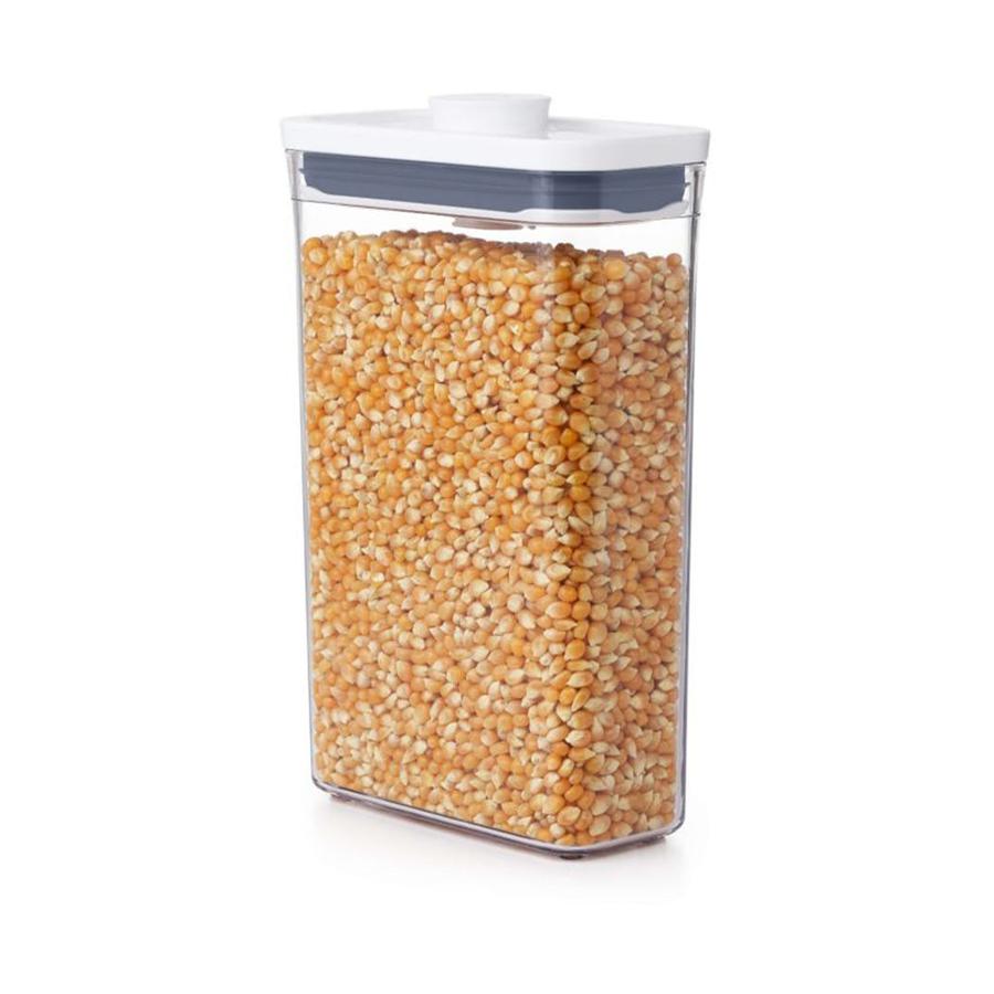 OXO Good Grips POP 1.8L Slim Rectangle Medium Container Clear Clear