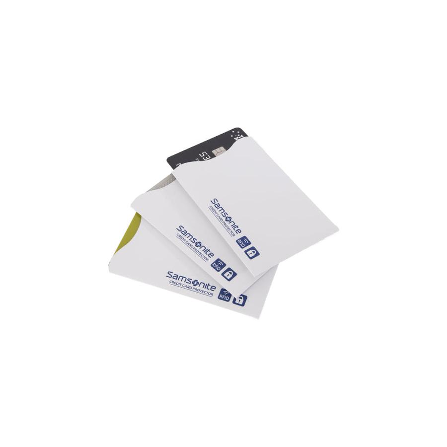 Samsonite RFID Credit Card Sleeves - 3 Pack White White