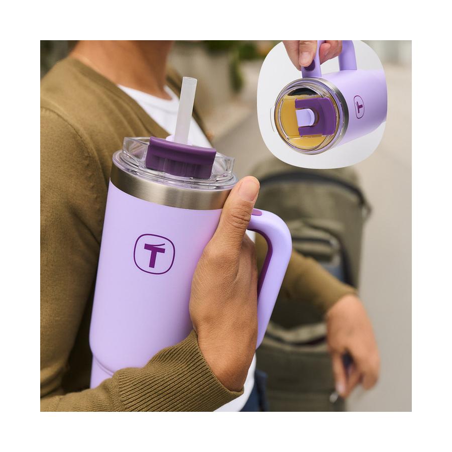 Tupperware Big T Thermal Straw Tumbler 1.1L Sorbet Sorbet