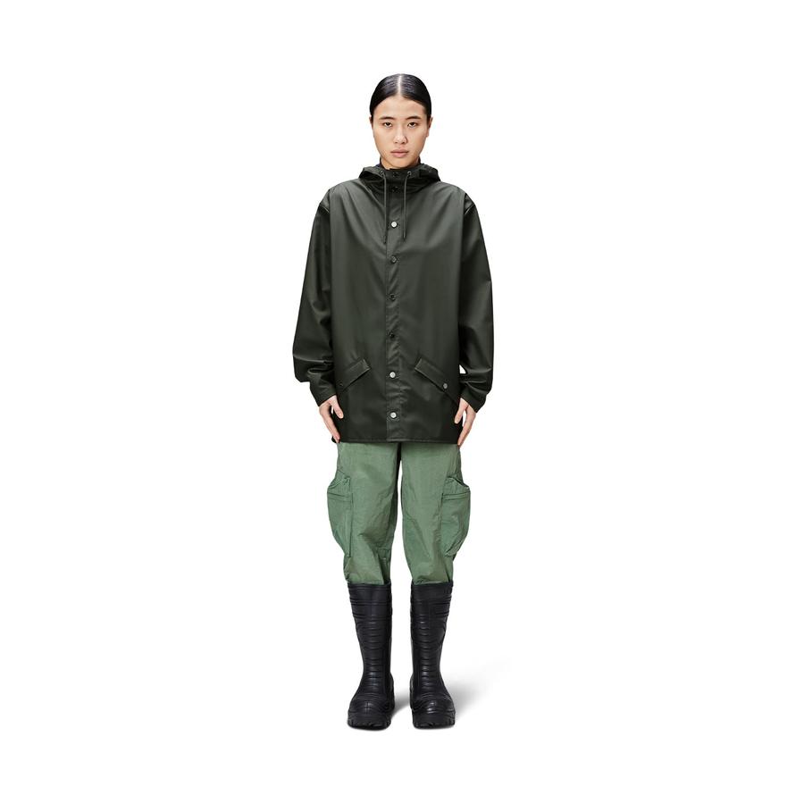 Rains Jacket Green S