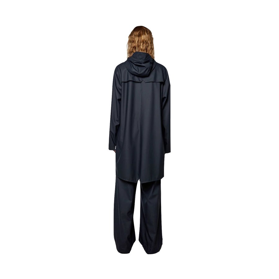 Rains Long Jacket Navy L