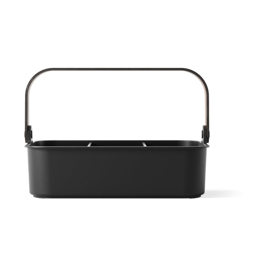 Umbra Bellwood Large Stackable Bin Black/Walnut Black/Walnut
