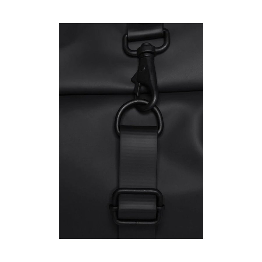 Rains Rolltop Rucksack Black Black