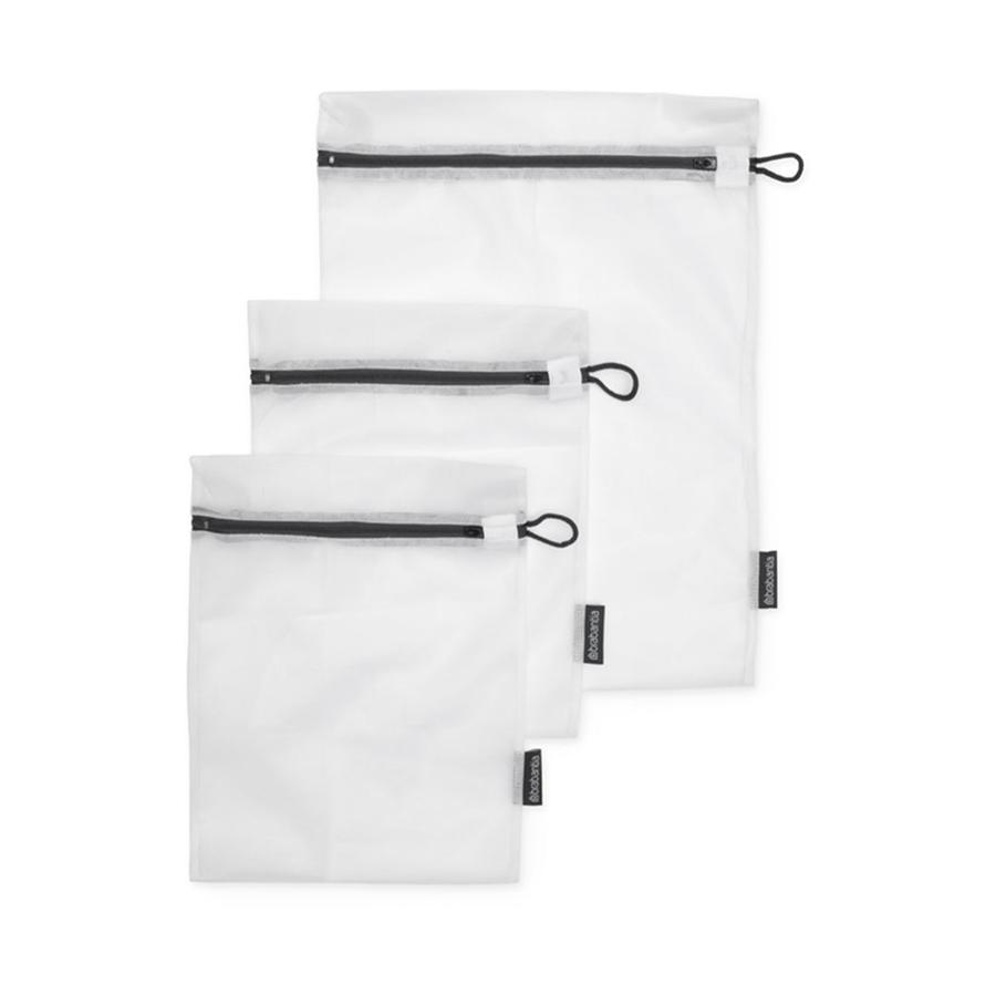 Brabantia Wash Bags- 3 Pack White/Grey White/Grey