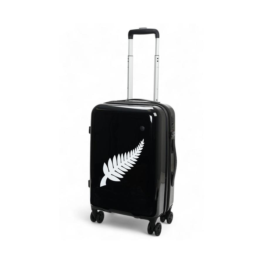 Caselite NZ Fern/Kiwi 56cm & 77cm Hardside Luggage Set Black Black