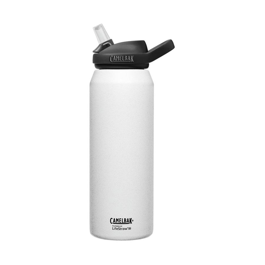 Camelbak 32oz (1L) Eddy+ Filtered by LifeStraw Insulated Drink Bottle White White