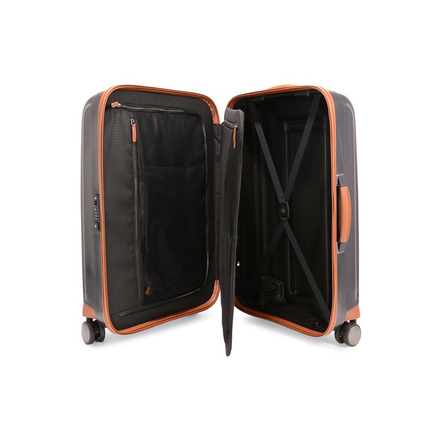 Samsonite Lite-Cube DLX 68cm CURV Spinner Suitcase Midnight Blue Midnight Blue