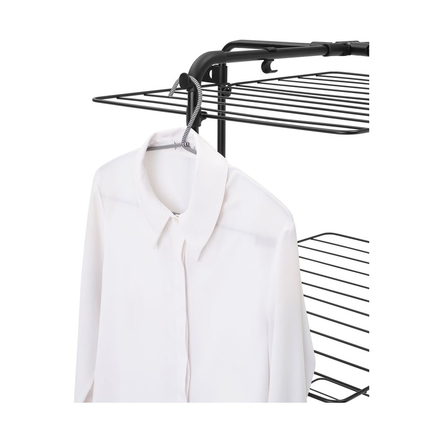 Brabantia Hangon Tower Drying Rack 30m Matte Black Matte Black