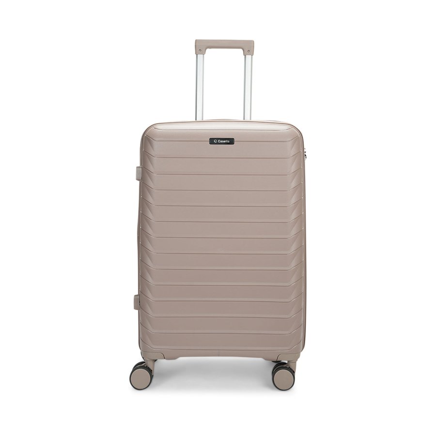 Caselite Expedition 65cm Hardside Checked Suitcase Earth Earth