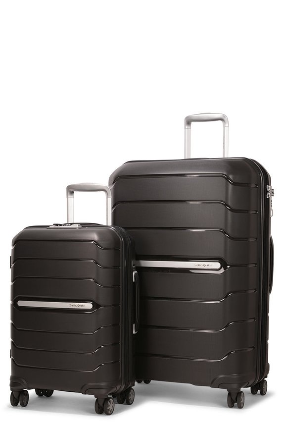Samsonite Oc2lite 55cm & 75cm Hardside Luggage Set Black