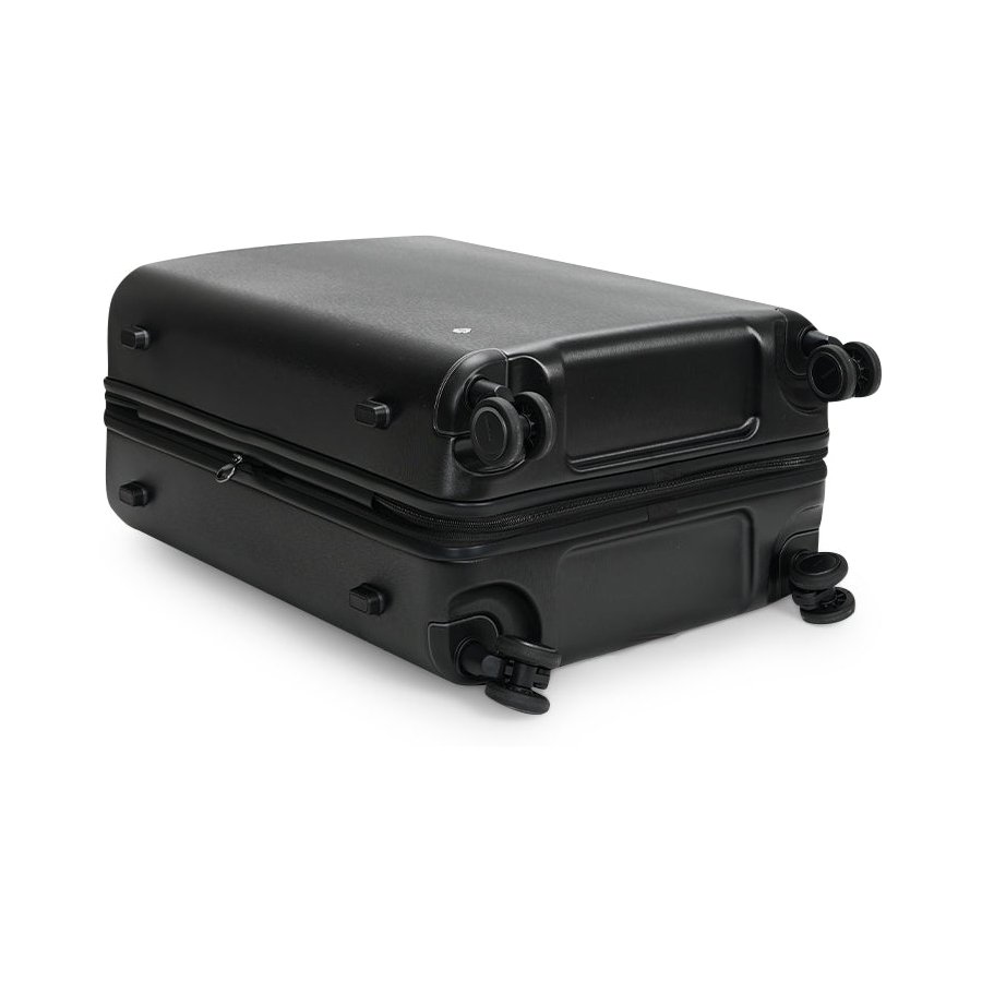 Samsonite Evoa Z 69cm Hardside Checked Suitcase Black Black