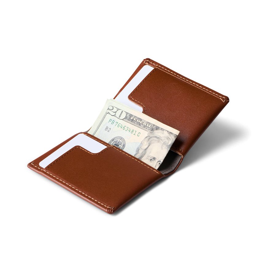 Bellroy Slim Sleeve Leather Wallet Sienna Sienna