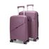 Nomad Journey 56cm & 66cm Hardside Luggage Set Purple