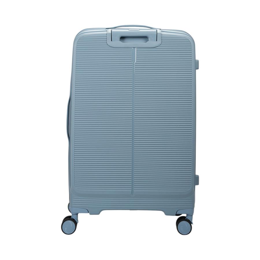 Caselite Venture 57cm & 76cm Top Open Hardside Luggage Set Grey Blue Grey Blue