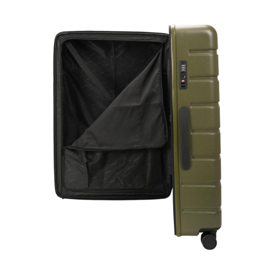 Explorer Arlo Pro 52cm Front Access & 75cm Hardside Luggage Set Evergreen Evergreen