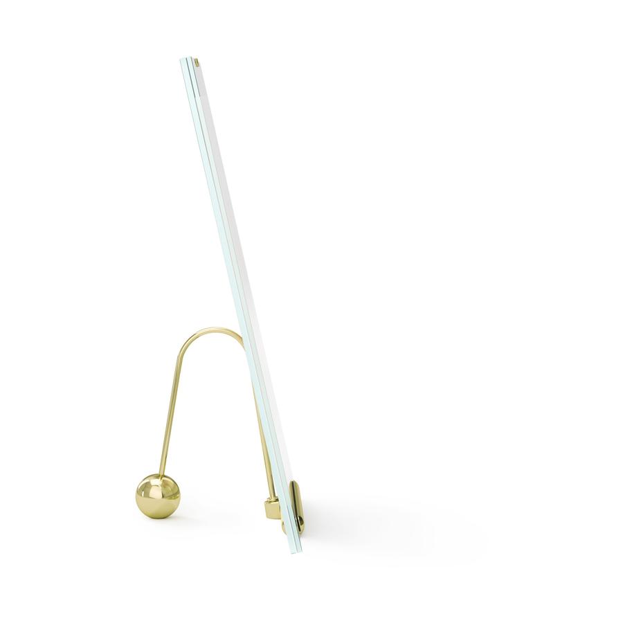 Umbra Flute 20 x 25cm Picture Frame Brass Brass