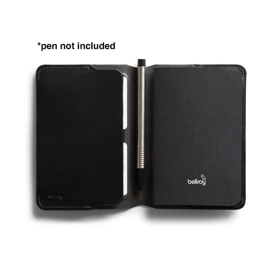 Bellroy Notebook Cover Black Black