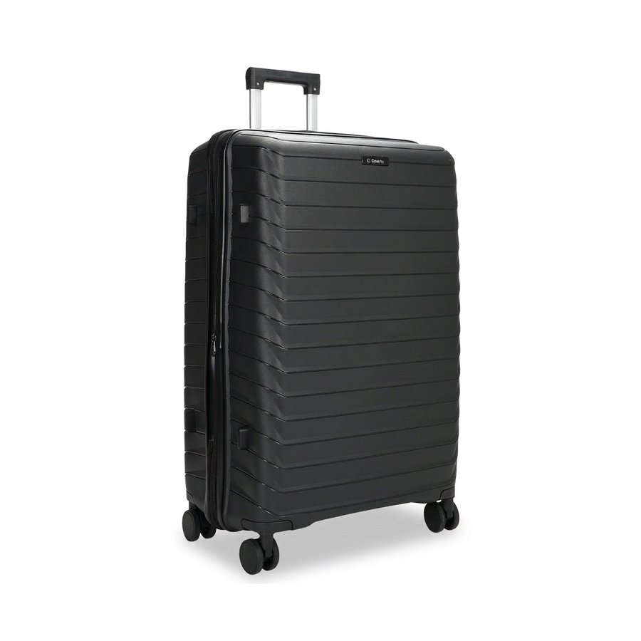 Caselite Expedition 56cm & 75cm Hardside Luggage Set Black Black