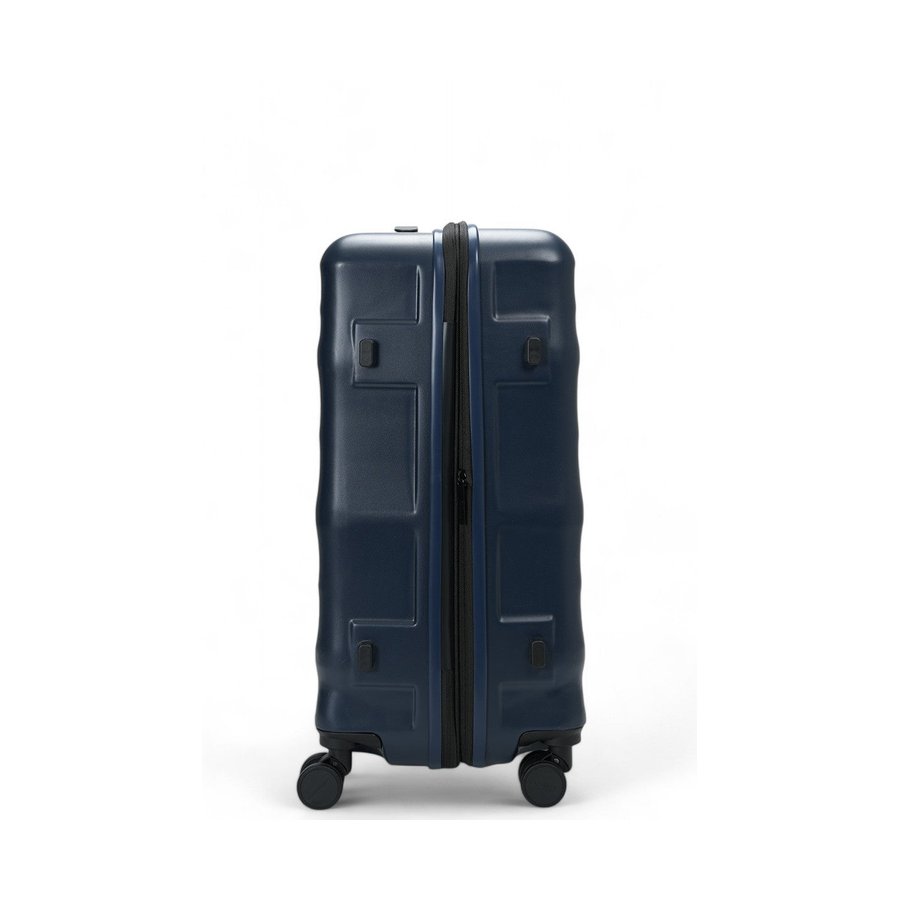 Explorer Luna-Air 55cm Front Access & 63cm Hardside Luggage Set Navy Navy