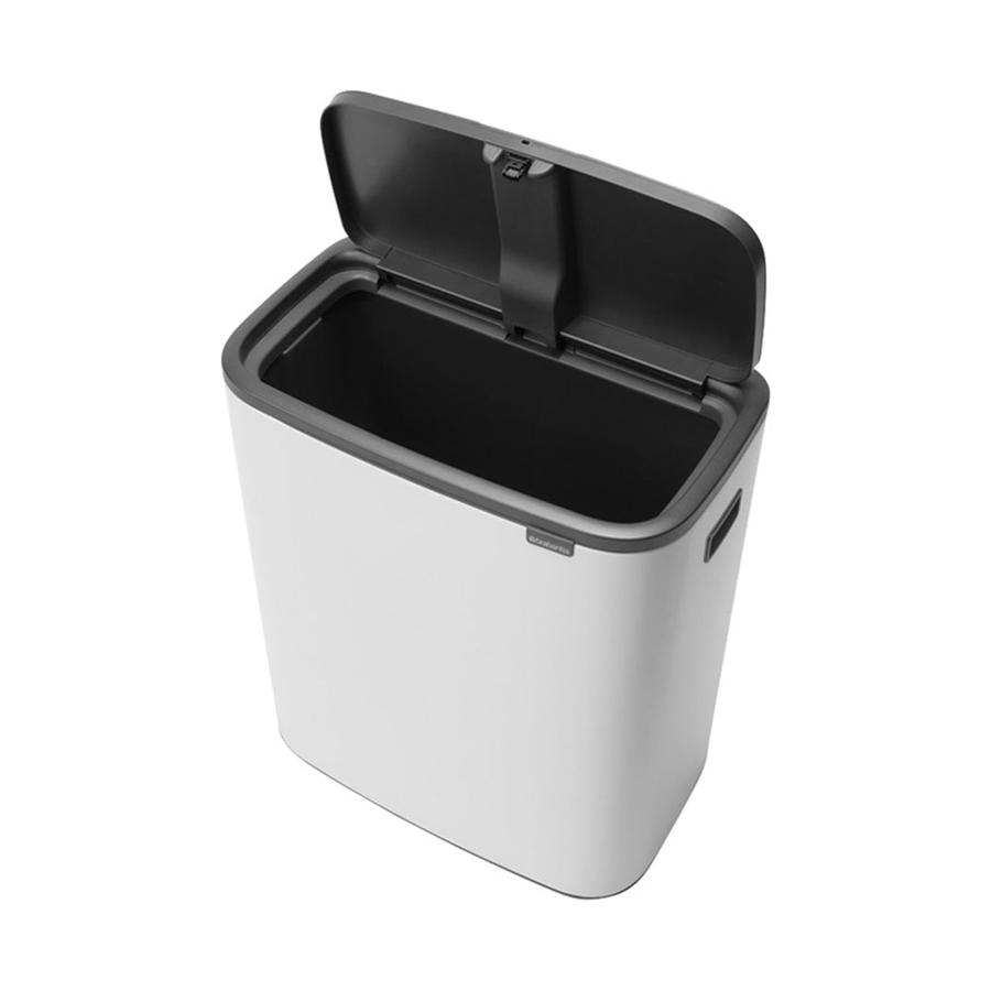 Brabantia Bo Touch Bin (60L) White White