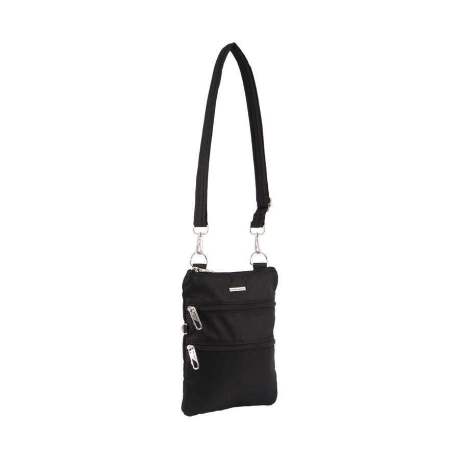 Pierre Cardin Naomi Anti-Theft Crossbody Bag Black Black