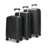 Caselite Expedition 56cm, 65cm & 75cm Hardside Luggage Set Black