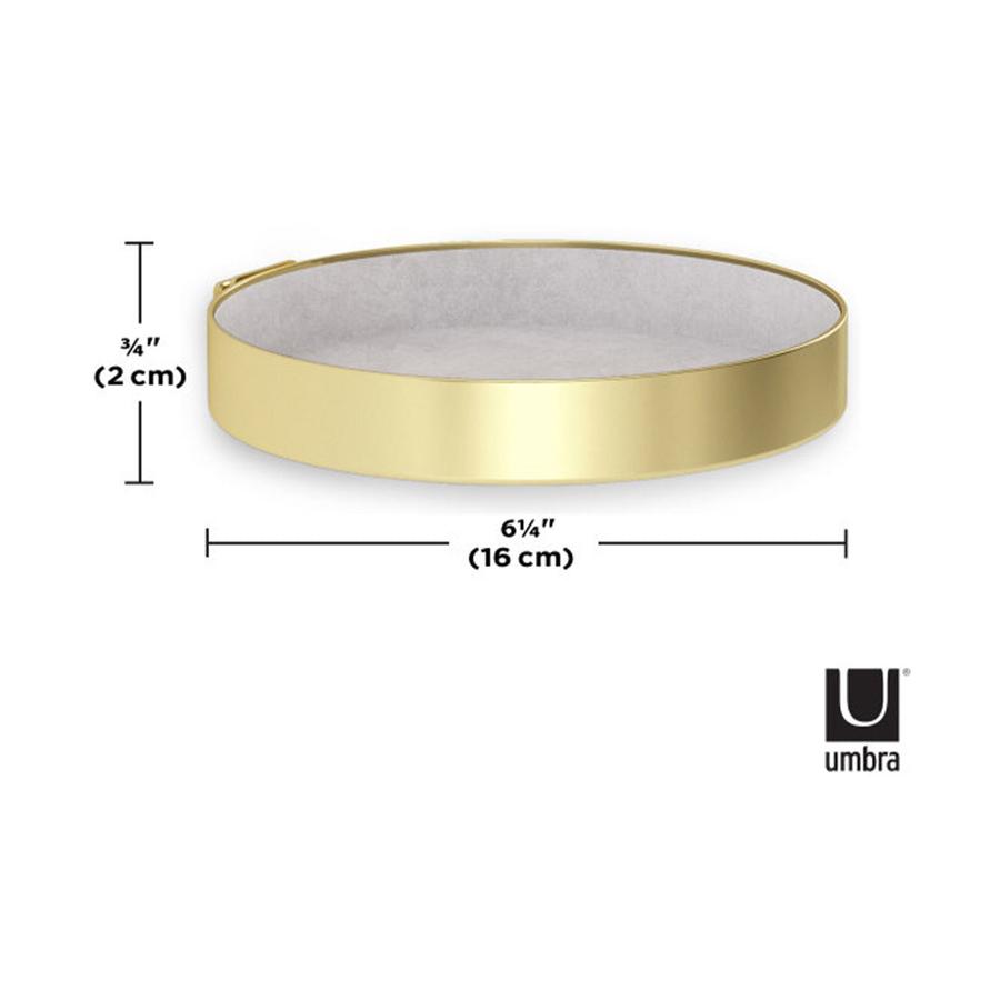 Umbra Perch Shelves (Set of 2) Brass Brass