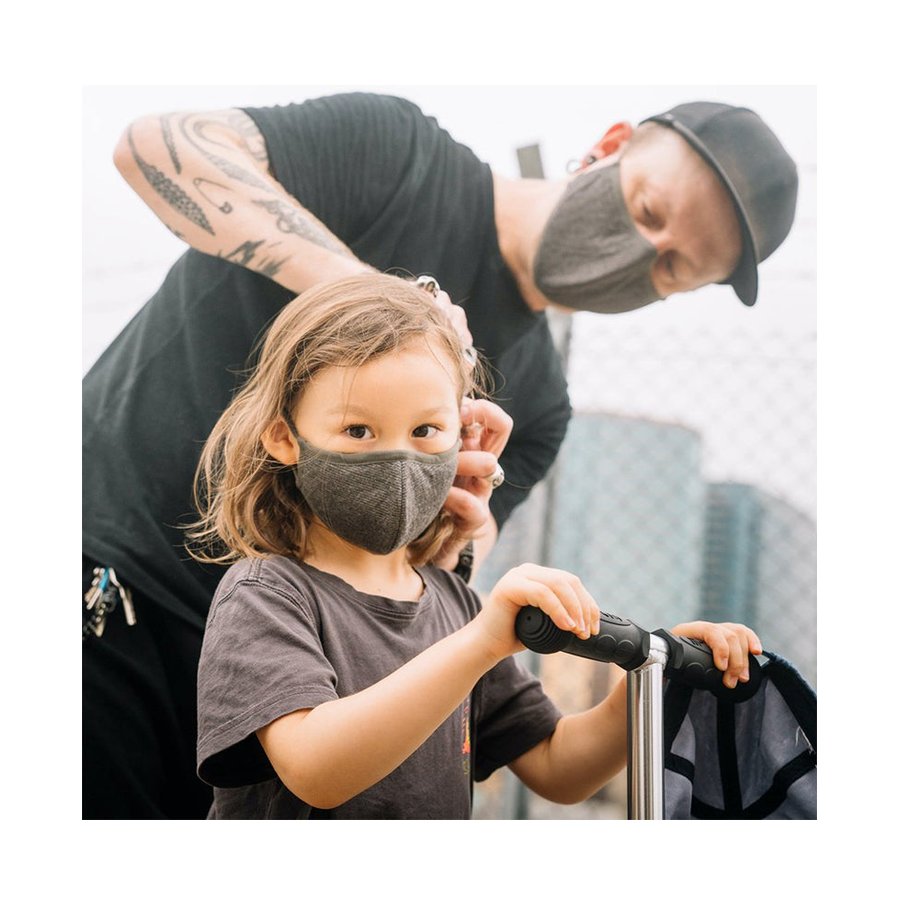 Pacsafe Protective & Reusable Silver Ion Face Mask Grey Default Title