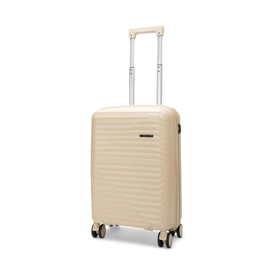 Caselite Summit 56cm Hardside Carry-On Suitcase Beige Beige