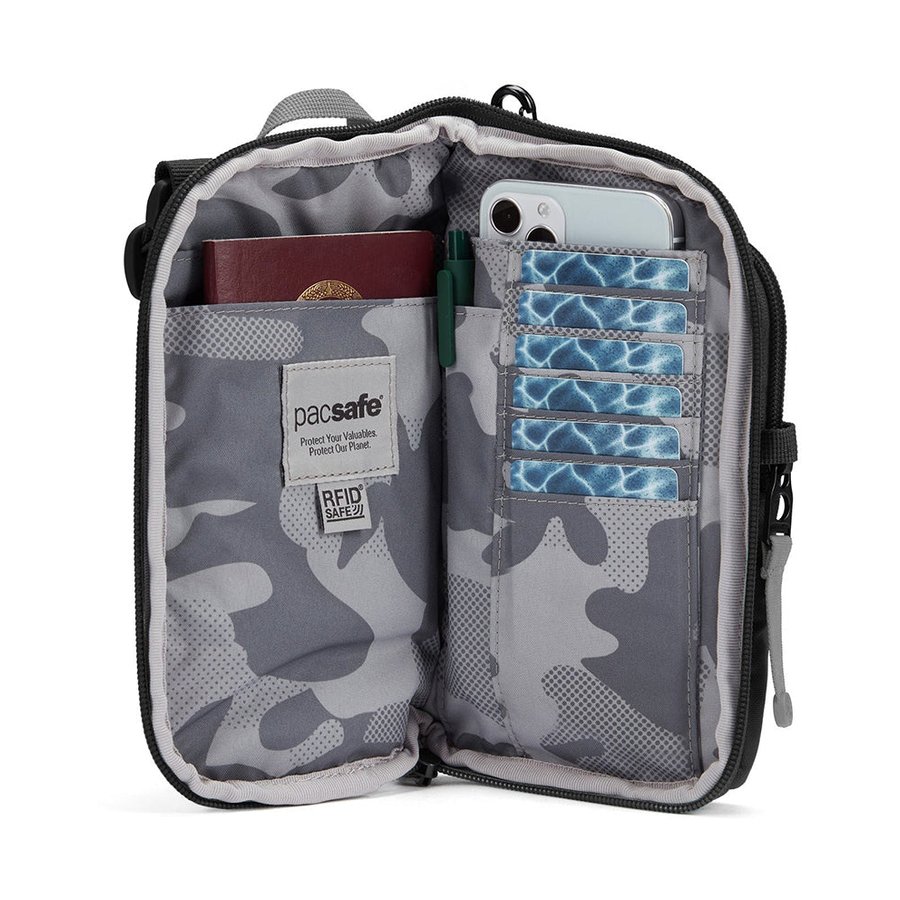 Pacsafe GO Anti-Theft Tech Crossbody Bag Jet Black Jet Black