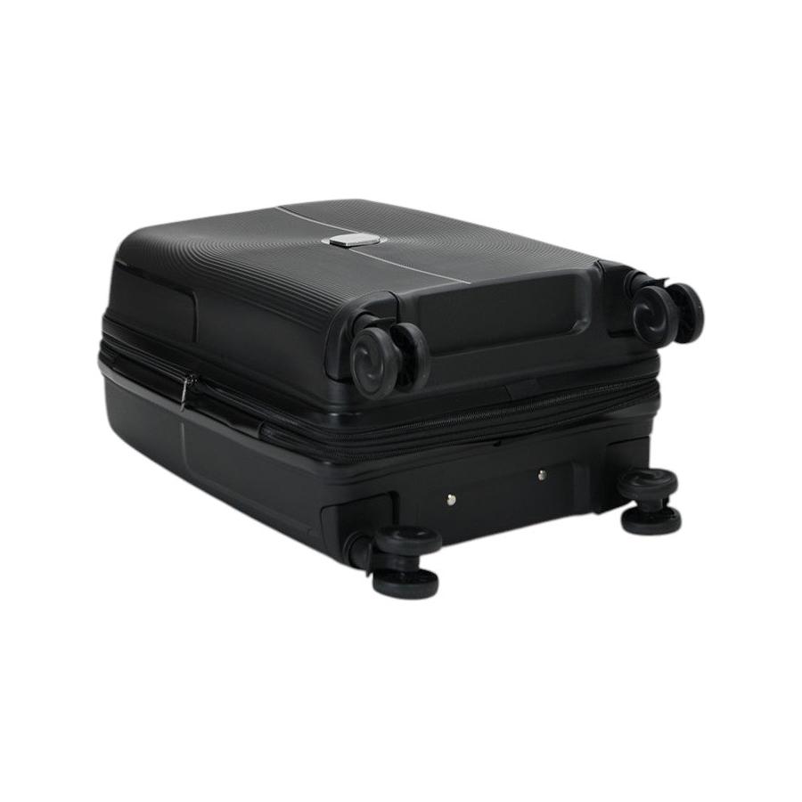 Caselite Aero 56cm Hardside Carry-On Suitcase Black Black