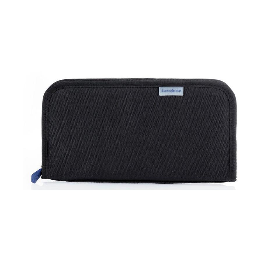 Samsonite Travel Essentials Zipped Travel Wallet RFID Black Black
