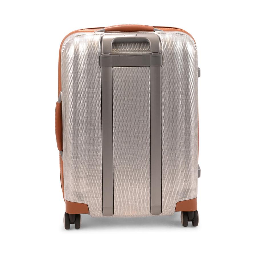 Samsonite Lite-Cube DLX 55cm CURV Carry-On Spinner Suitcase Aluminium Aluminium