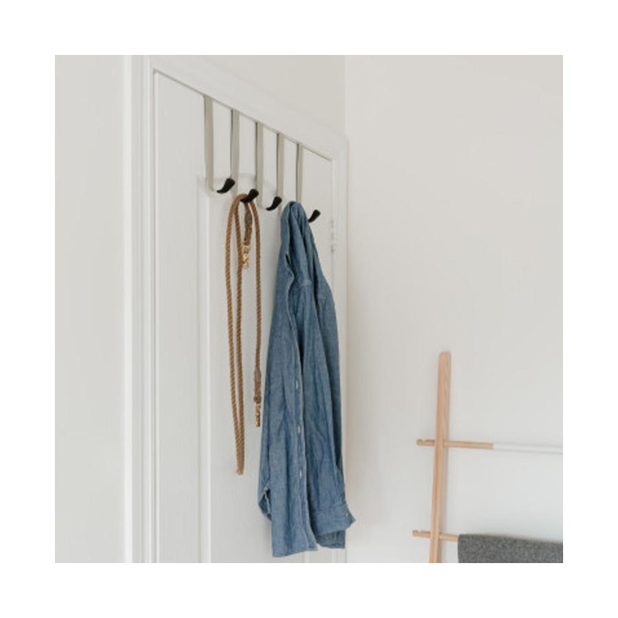 Umbra Schnook 5 Over The Door Hooks Black/Nickel Black/Nickel
