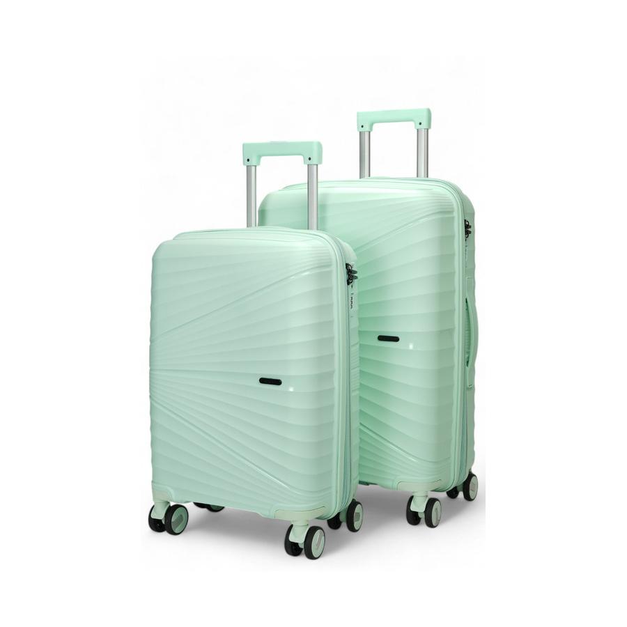 Nomad Aspire 55cm & 65cm Hardside Luggage Set Mint Mint