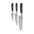 Miyabi Pakka 3 Piece Knife Set Black