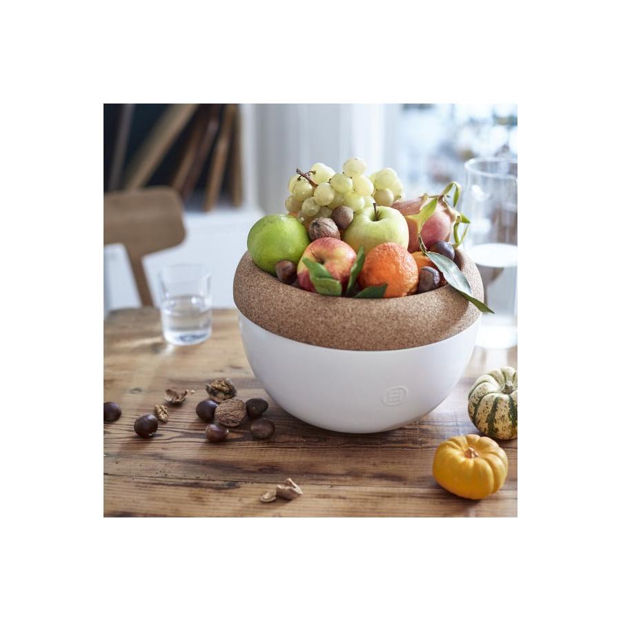 Emile Henry Deep Storage Bowl Matte Chalk Matte Chalk