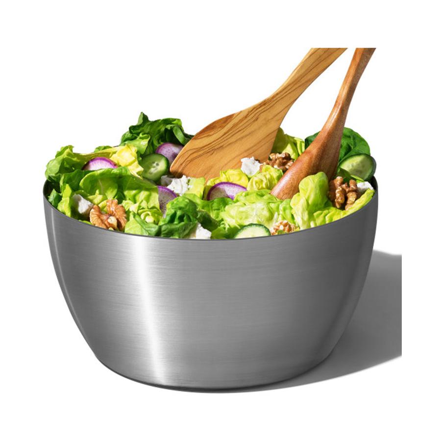 OXO Good Grips Steel Salad Spinner Stainless Steel Stainless Steel