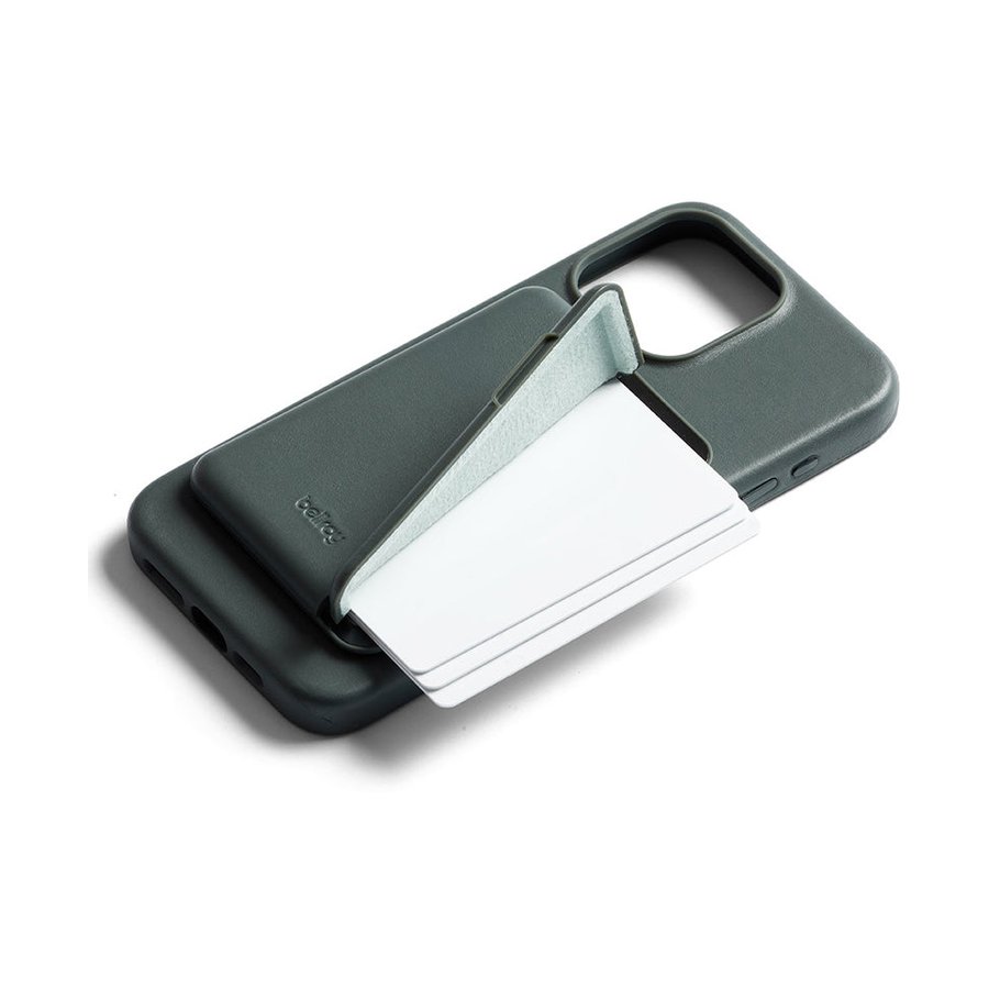 Bellroy iPhone 15 Pro Max Mod Phone Case + Wallet (With Button Add-On) Evergreen Evergreen