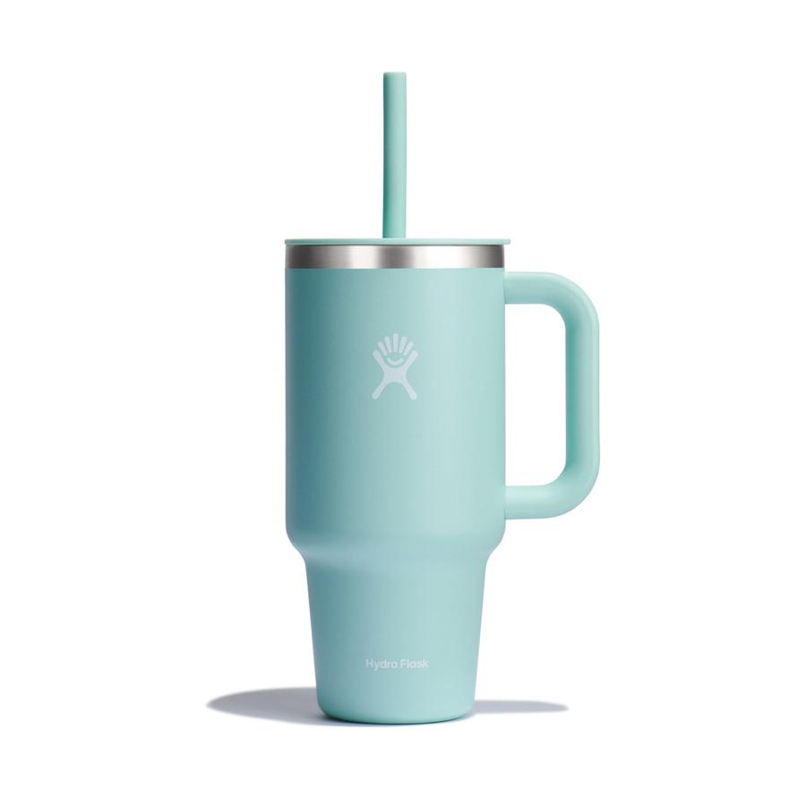 Hydro Flask 32oz (946mL) All Around Travel Tumbler w/ Straw Lid Dew Dew