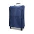 Caselite Ultra 80cm Softside Checked Suitcase Navy